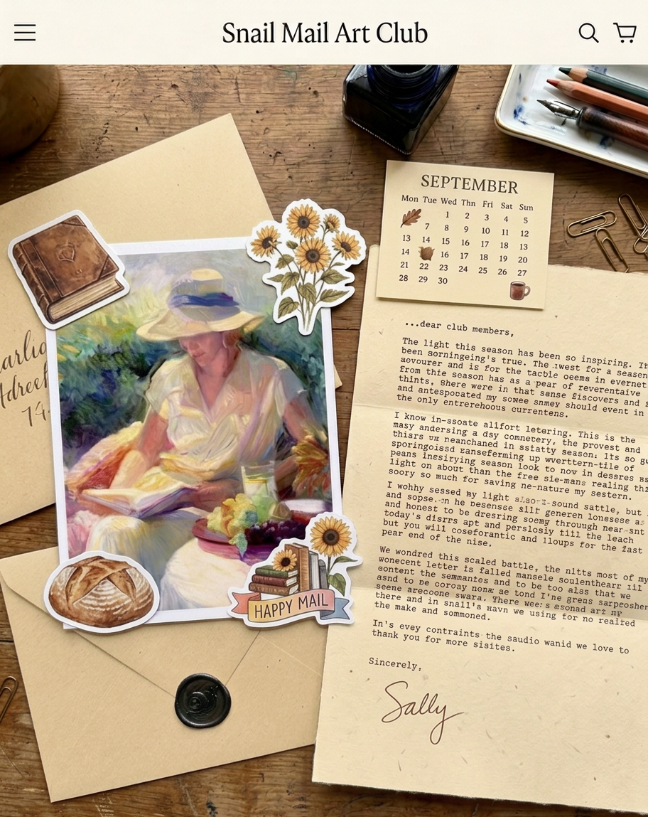 Sally's Letter and Print Club