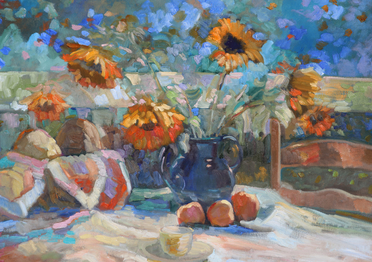 October mail club past issue Sunflowers