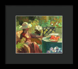 Fall Garden - Framed Print