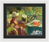 Fall Garden - Framed Print