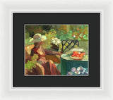 Fall Garden - Framed Print