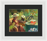 Fall Garden - Framed Print