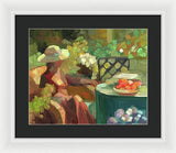 Fall Garden - Framed Print