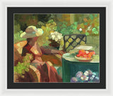 Fall Garden - Framed Print