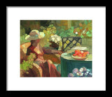 Fall Garden - Framed Print