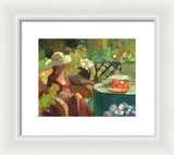 Fall Garden - Framed Print