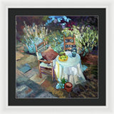 Backyard Vacation - Framed Print