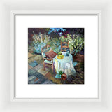 Backyard Vacation - Framed Print