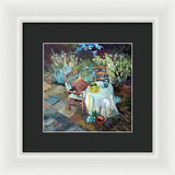 Backyard Vacation - Framed Print