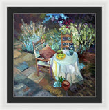 Backyard Vacation - Framed Print