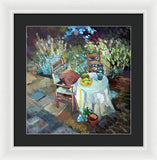 Backyard Vacation - Framed Print