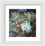Backyard Vacation - Framed Print