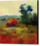 California sunset - Canvas Print