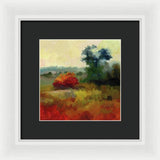 California sunset - Framed Print