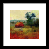 California sunset - Framed Print