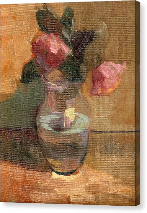 Camelias - Canvas Print