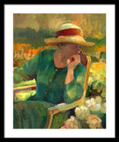 Garden Contemplation - Framed Print