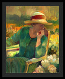 Garden Contemplation - Framed Print