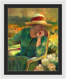 Garden Contemplation - Framed Print