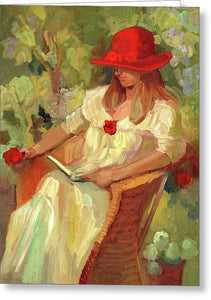 Garden Solitude - Greeting Card