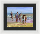 Group in Bodega - Framed Print