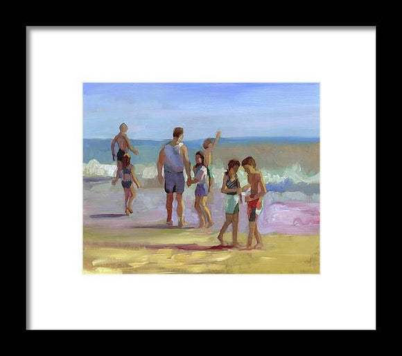 Group in Bodega - Framed Print