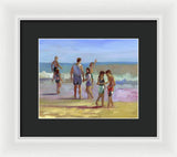 Group in Bodega - Framed Print