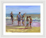 Group in Bodega - Framed Print