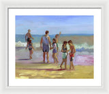 Group in Bodega - Framed Print