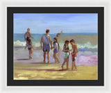 Group in Bodega - Framed Print