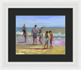 Group in Bodega - Framed Print