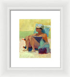 Laguna Girl - Framed Print