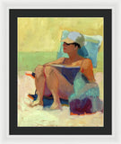 Laguna Girl - Framed Print