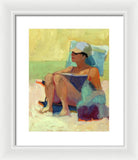 Laguna Girl - Framed Print