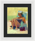 Laguna Girl - Framed Print