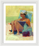 Laguna Girl - Framed Print