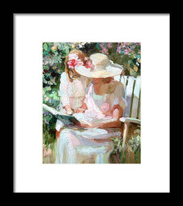 Mother and I - Framed Print