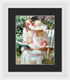 Mother and I - Framed Print