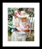 Mother and I - Framed Print