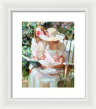 Mother and I - Framed Print