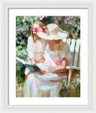 Mother and I - Framed Print