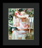 Mother and I - Framed Print