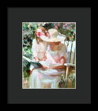 Mother and I - Framed Print