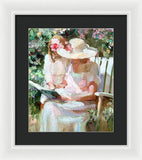 Mother and I - Framed Print