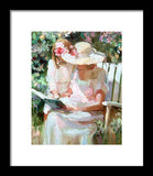 Mother and I - Framed Print