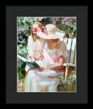 Mother and I - Framed Print