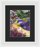 Perennial trail - Framed Print