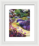 Perennial trail - Framed Print