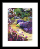 Perennial trail - Framed Print