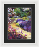 Perennial trail - Framed Print